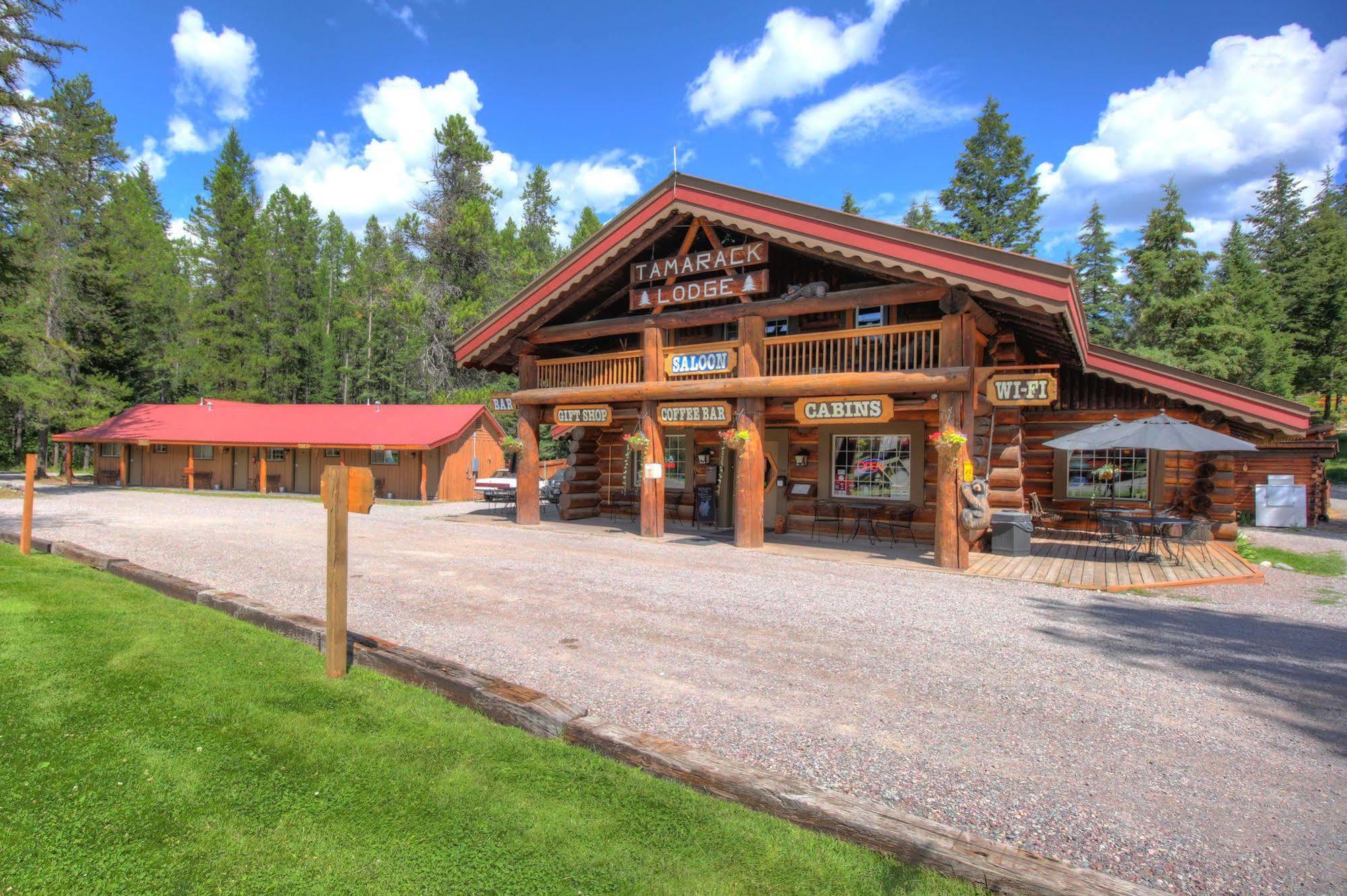Historic Tamarack Lodge Hungry Horse Exterior foto